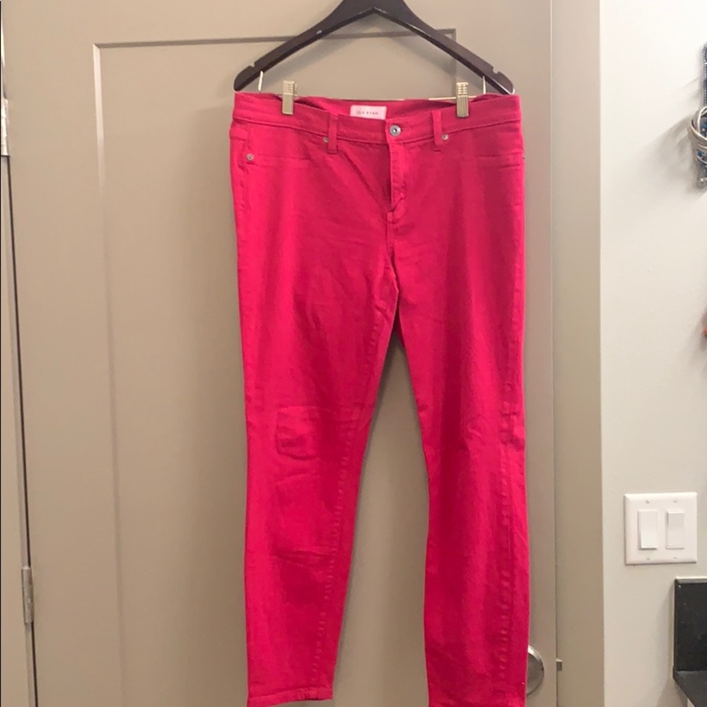 Pink Skinny Jeans